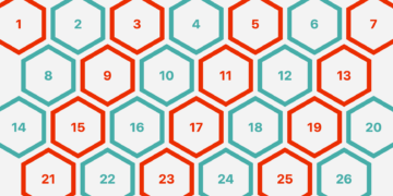 Responsive Hexagon Grid Utilizing Fashionable CSS