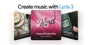 Use Lyria 3 to create music tracks within the Gemini app