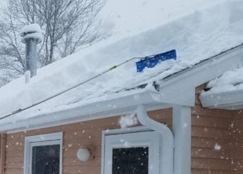 Is It Snowing The place You Are? I Hope You Have a Roof Rake