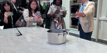 I Noticed a Hidden Induction Range Idea at KBIS. It Appeared Cool and Very Harmful