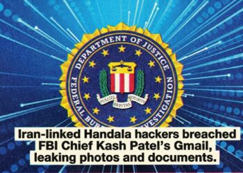 Iran-Linked Handala Hackers Breach FBI Chief Kash Patel’s Gmail