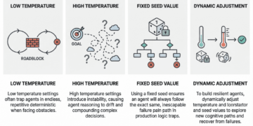 Why Brokers Fail: The Function of Seed Values and Temperature in Agentic Loops