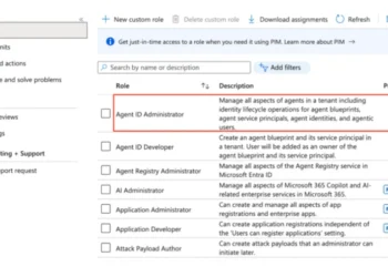 Hackers Exploit Agent ID Administrator Function to Hijack Service Principals