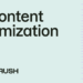 AI content material optimization: The entire information