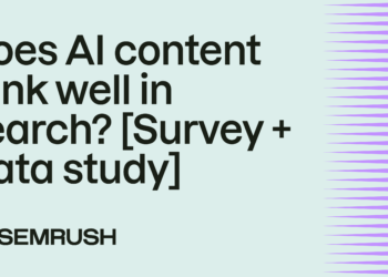 Does AI content material rank nicely in search? [Survey + Data study]