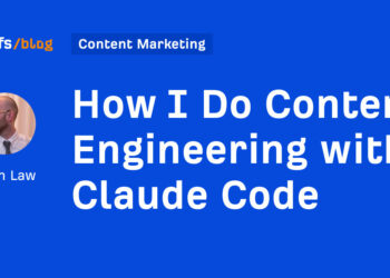How I Do Content material Engineering with Claude Code