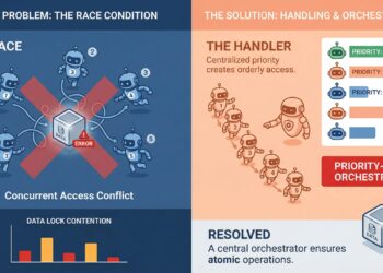 Dealing with Race Circumstances in Multi-Agent Orchestration