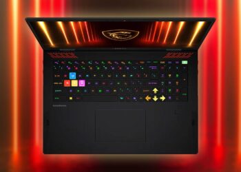 MSI’s Flagship 18″ 4K+ Gaming Laptop computer with AMD Ryzen 9 X3D CPU and RTX 5080 GPU for $2,599