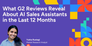 What G2 Evaluations Reveal About AI Gross sales Assistants within the Final 12 Months