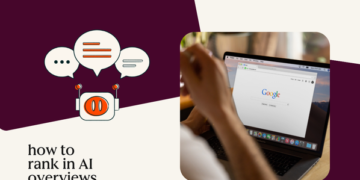 rank in AI Overviews on Google and past