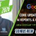 Google Might Core Replace Accomplished, AI Efficiency Stories & Controls, Google Advertisements, ChatGPT Advertisements, Microsoft Scout & Instruments