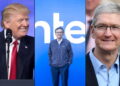 Trump says Apple will work with Intel to construct chips within the US