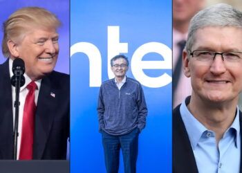 Trump says Apple will work with Intel to construct chips within the US