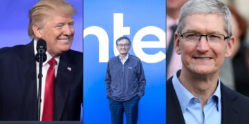 Trump says Apple will work with Intel to construct chips within the US