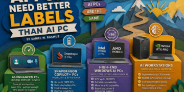AI PCs Want Higher Labels Than AI PC