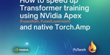 Tips on how to Pace Up Transformer Coaching Utilizing NVIDIA Apex (FusedAdam, FusedLayerNorm) and Native torch.amp