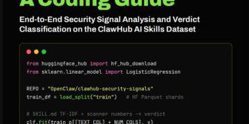 ClawHub Safety Alerts: A Coding Information to Finish-to-Finish Safety Sign Evaluation and Verdict Classification on the AI Abilities Dataset