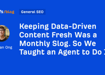 Holding Knowledge-Pushed Content material Recent Was a Month-to-month Slog. So We Taught an Agent to Do It.