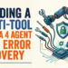 Constructing a Multi-Software Gemma 4 Agent with Error Restoration