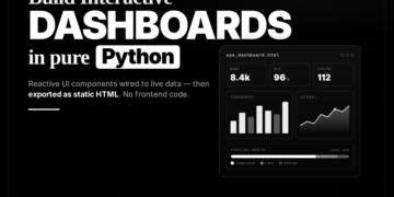 The way to Design Python-First Interactive Dashboards with Prefab Reactive UI Elements and Static HTML Export