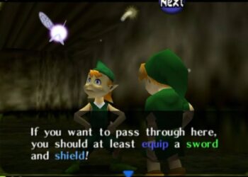 Find out how to get the sword and protect in Kokiri Forest in Zelda: Ocarina of Time
