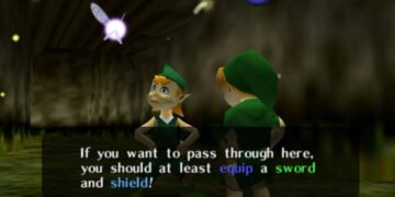 Find out how to get the sword and protect in Kokiri Forest in Zelda: Ocarina of Time