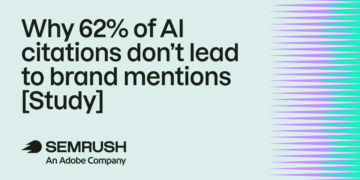 Why 62% of AI citations don’t result in model mentions [Study]