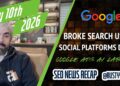 Google Search Breaks Utilization Data, Social & Video Platforms Present In Search Console & Extra Google Advertisements, ChatGPT Advertisements & Extra