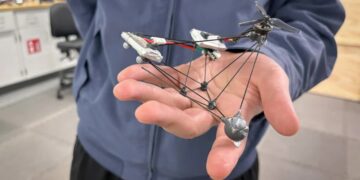Researchers create a drone that turns into virtually invisible by spinning 25 instances per second