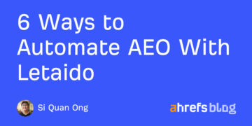 6 Methods to Automate AEO With Letaido