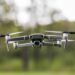 A drone that may dodge something thrown at it.