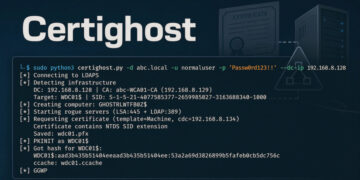 Certighost Exploit Lets Low-Privileged Lively Listing Customers Impersonate a Area Controller