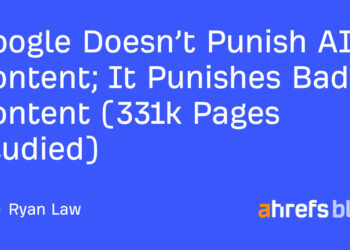 Google Doesn’t Punish AI Content material; It Punishes Unhealthy Content material (331k Pages Studied)