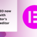Yoast search engine optimization now works with Elementor’s new atomic editor • Yoast