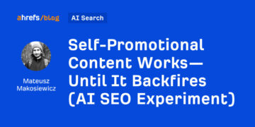 Self-Promotional Content material Works—Till It Backfires (AI website positioning Experiment)