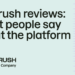 What folks say in regards to the platform