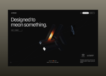 The Structure Behind Trionn: Coordinating GSAP, Three.js, Lenis, and Internet Audio