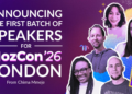 Saying the First Batch of Audio system for Mozcon London 2026