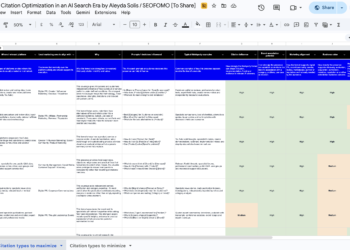 Third-Get together Quotation Optimization Prioritization in an AI Search Period: A Framework + Worksheet – Worldwide website positioning Guide, Writer & Speaker