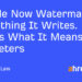 Claude Now Watermarks Every little thing It Writes. This is What It Means for Entrepreneurs