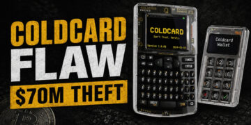 Coldcard {Hardware} Pockets Flaw Linked to $70 Million Bitcoin Theft in 41 Minutes