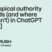 How topical authority spreads (and the place it doesn’t) in ChatGPT [Study]