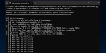 Attackers Exploit SharePoint Authentication Bypass After Public PoC Launch