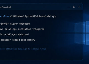 Lazarus Exploits Home windows Zero-Day to Achieve SYSTEM Entry and Deploy Backdoor