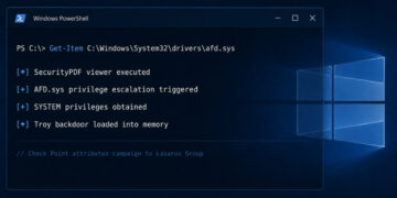 Lazarus Exploits Home windows Zero-Day to Achieve SYSTEM Entry and Deploy Backdoor