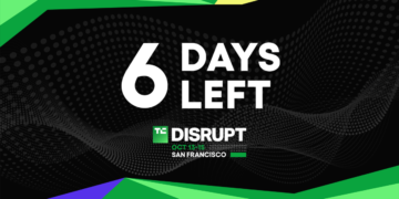 6 days left to get forward at Disrupt 2026