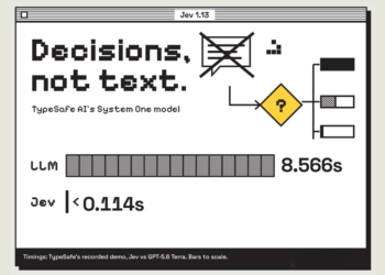 TypeSafe AI Releases Jev: A System One Mannequin That Returns Typed, Calibrated Choices As an alternative of Textual content
