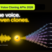 Finest Voice Cloning APIs in 2026: Speaker Similarity, Consent Checks, and Value per 1M Characters