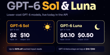 OpenAI Releases GPT-6 Sol and Luna: 50% Cheaper API Pricing and Benchmarks